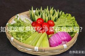 如何实现多样化净菜在线选购？